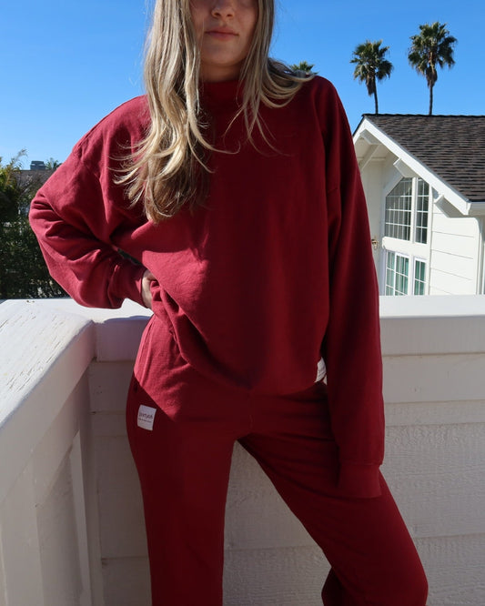 Crewneck - Wine